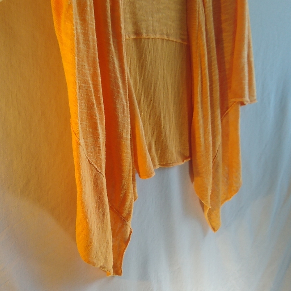 Alfani Women's knit Creamsicle Orange Cardigan - Picture 5 of 9